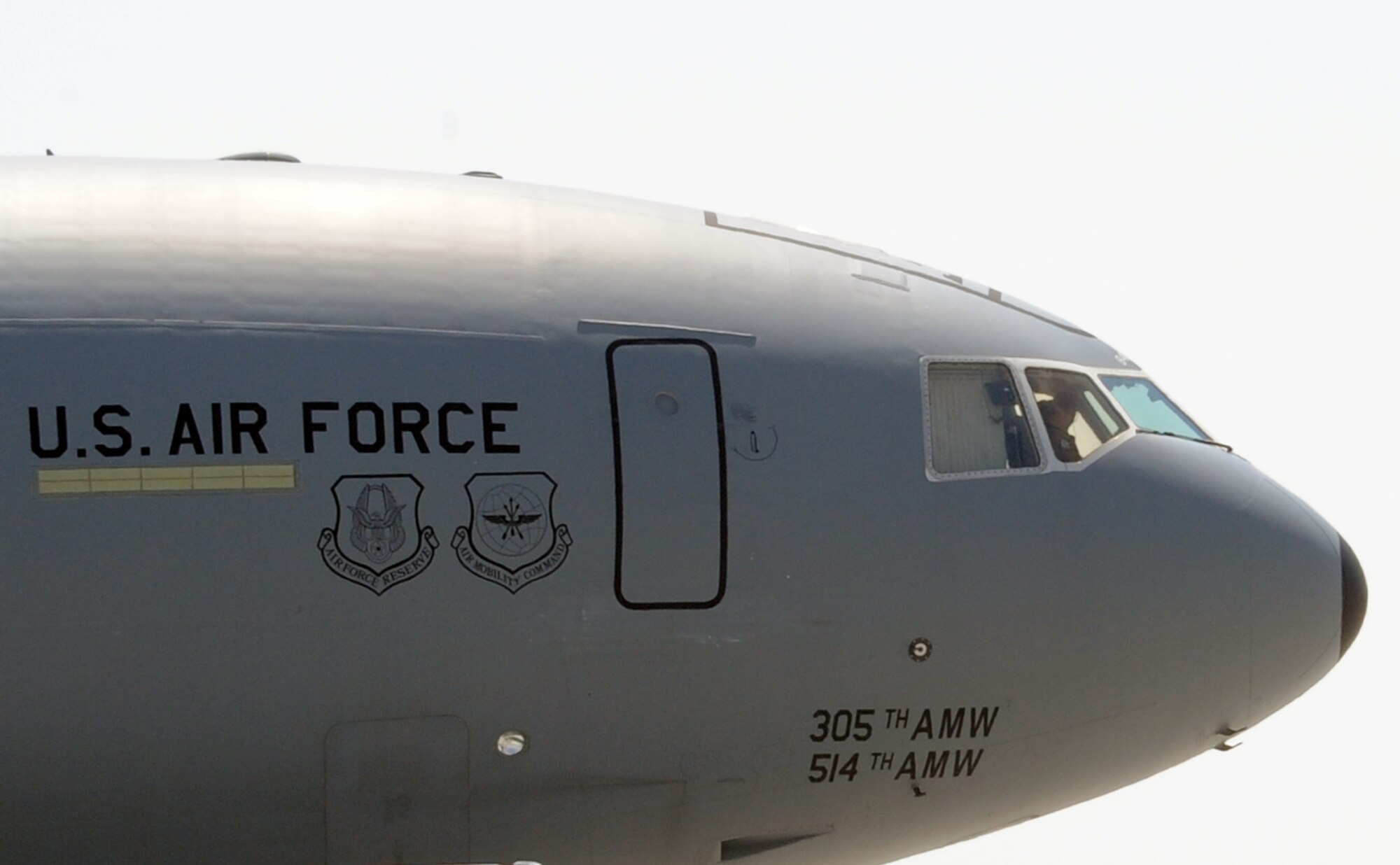 A flight crew from the 908th Expeditionary Air Refueling Squadron steers a KC-10 Extender out for a mission during operations at a non-disclosed base in Southwest Asia on March 14, 2010. KC-10s and their associated Airmen deployed to the 908th EARS, which is part of the 380th Air Expeditionary Wing, are from Travis Air Force Base, Calif., and Joint Base McGuire-Dix-Lakehurst, N.J. The 908th EARS and the 380th AEW support operations Iraqi Freedom and Enduring Freedom and the Combined Joint Task Force-Horn of Africa. (U.S. Air Force Photo/Master Sgt. Scott T. Sturkol/Released)