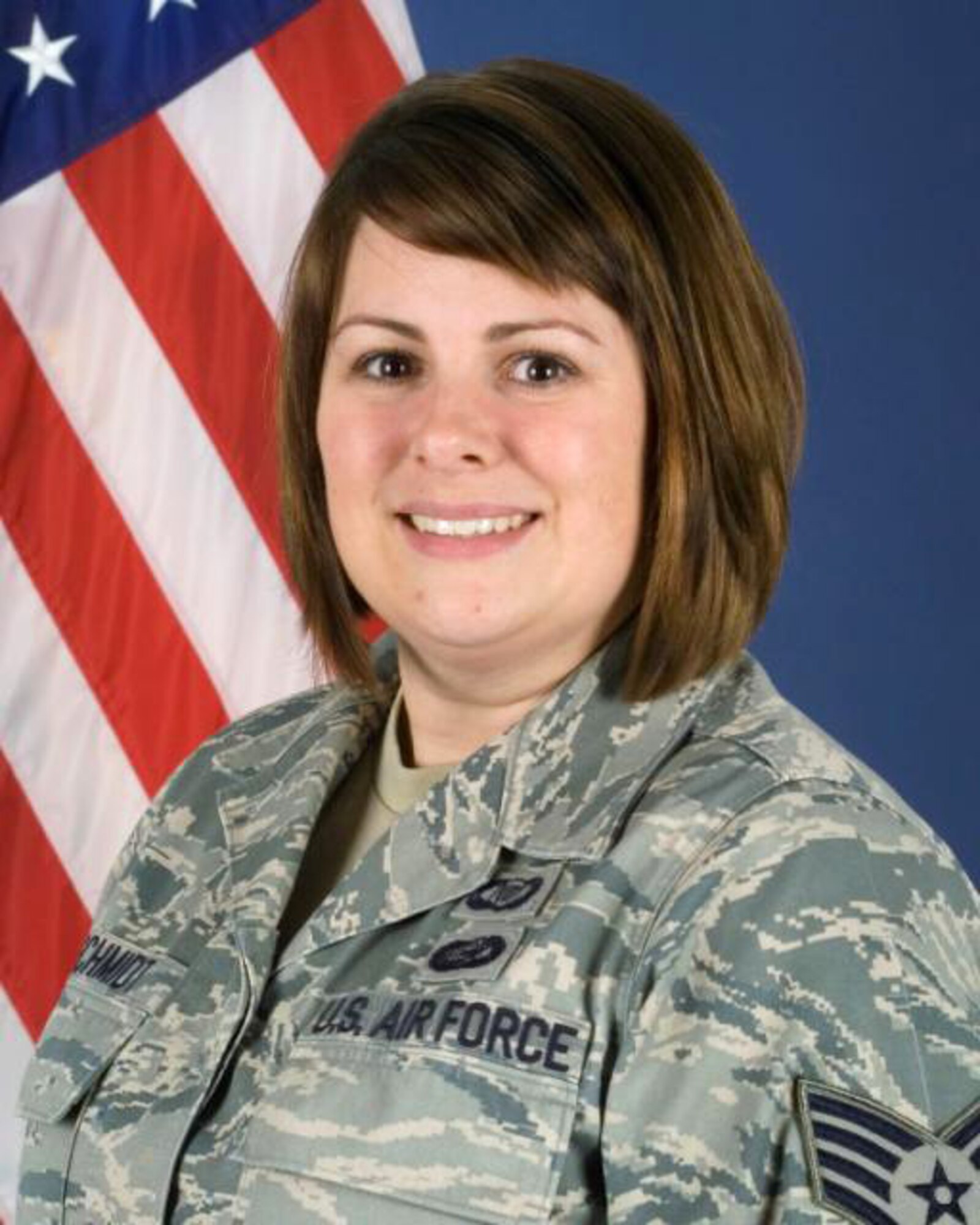 JOINT BASE LEWIS-MCCHORD, Wash.- Staff Sgt. Terri Schmidt, 728th Airlift Squadron here, earned the 2009 Air Force Reserve Command Outstanding Aviation Resource Manager of the Year Award in the noncommissioned officer category, March 17. Sergeant Schmidt grew up in Juneau, Alaska and has been with the 446th Airlift Wing since 2005. (U.S. Air Force photo/Randy White)