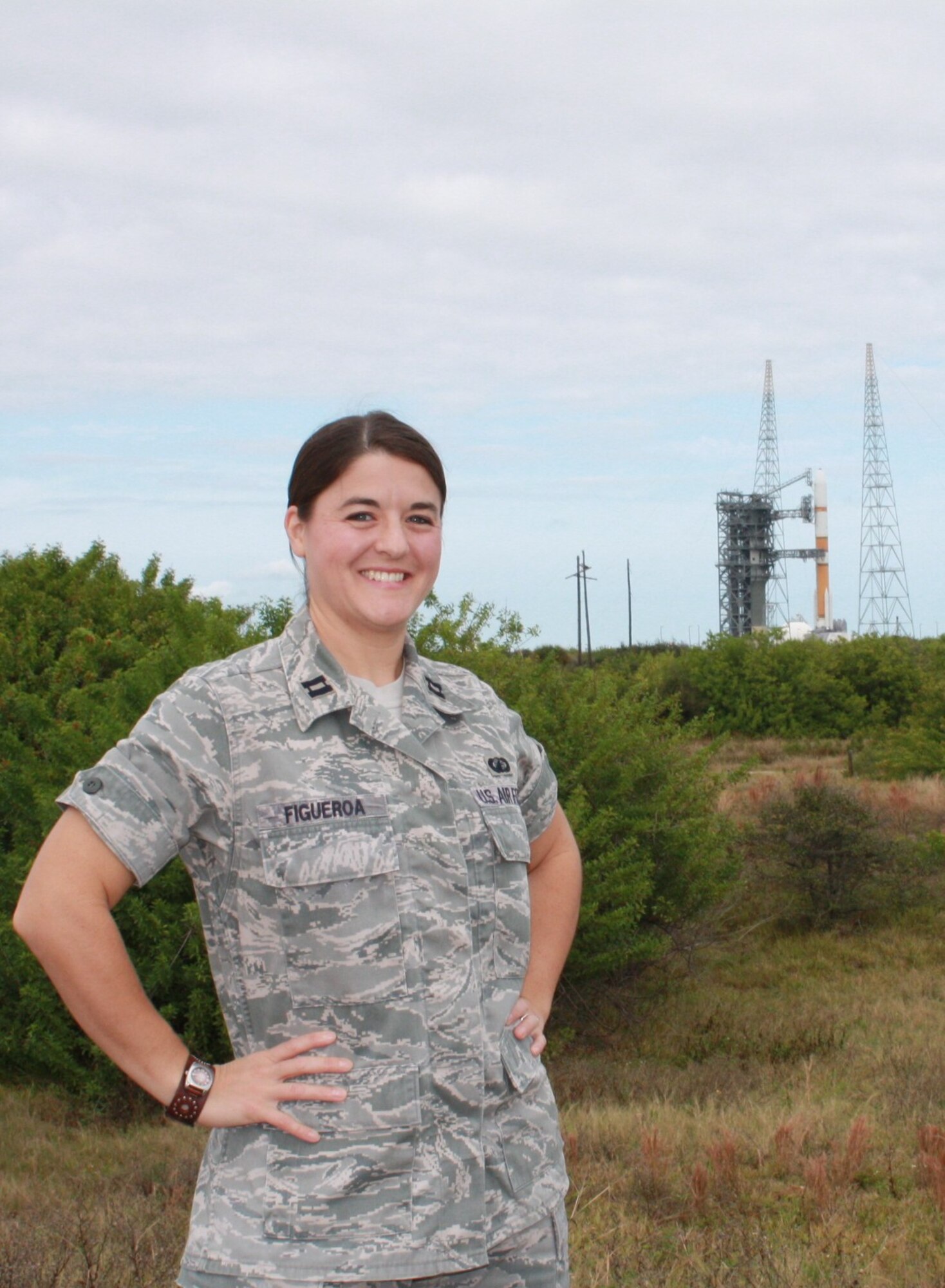 Capt. Shana Figueroa, Flight Control trainer for the 45th Space Wing Guardian Challenge Team (Courtesy photo)