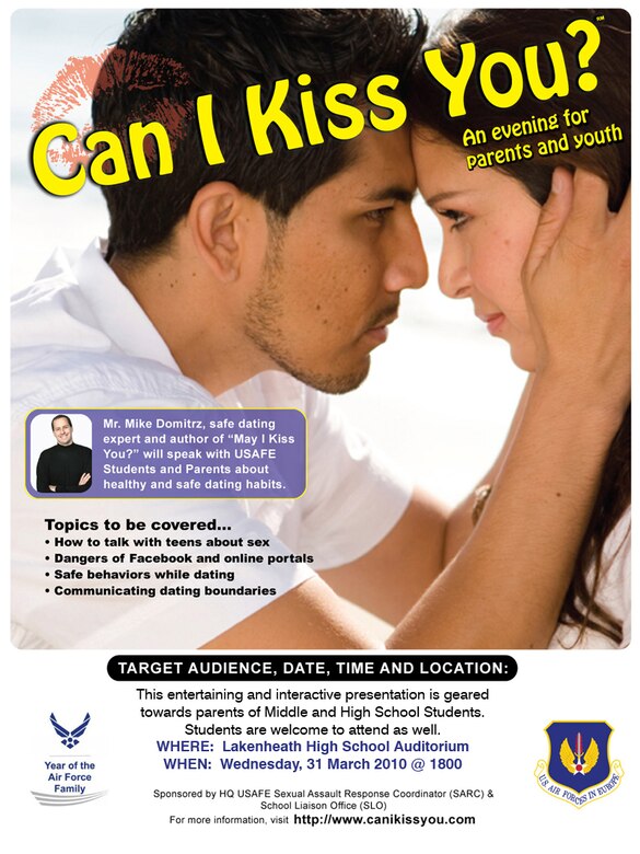 Can I Kiss You Parent Presentation At Lakenheath High School