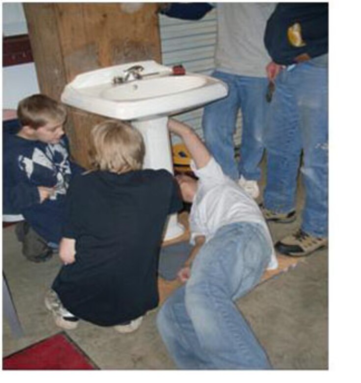 Some Oklahoma Boy Scouts earned their Plumbing Merit Badge recently thanks to the efforts of a 507th Air Refueling Wing reservist.  