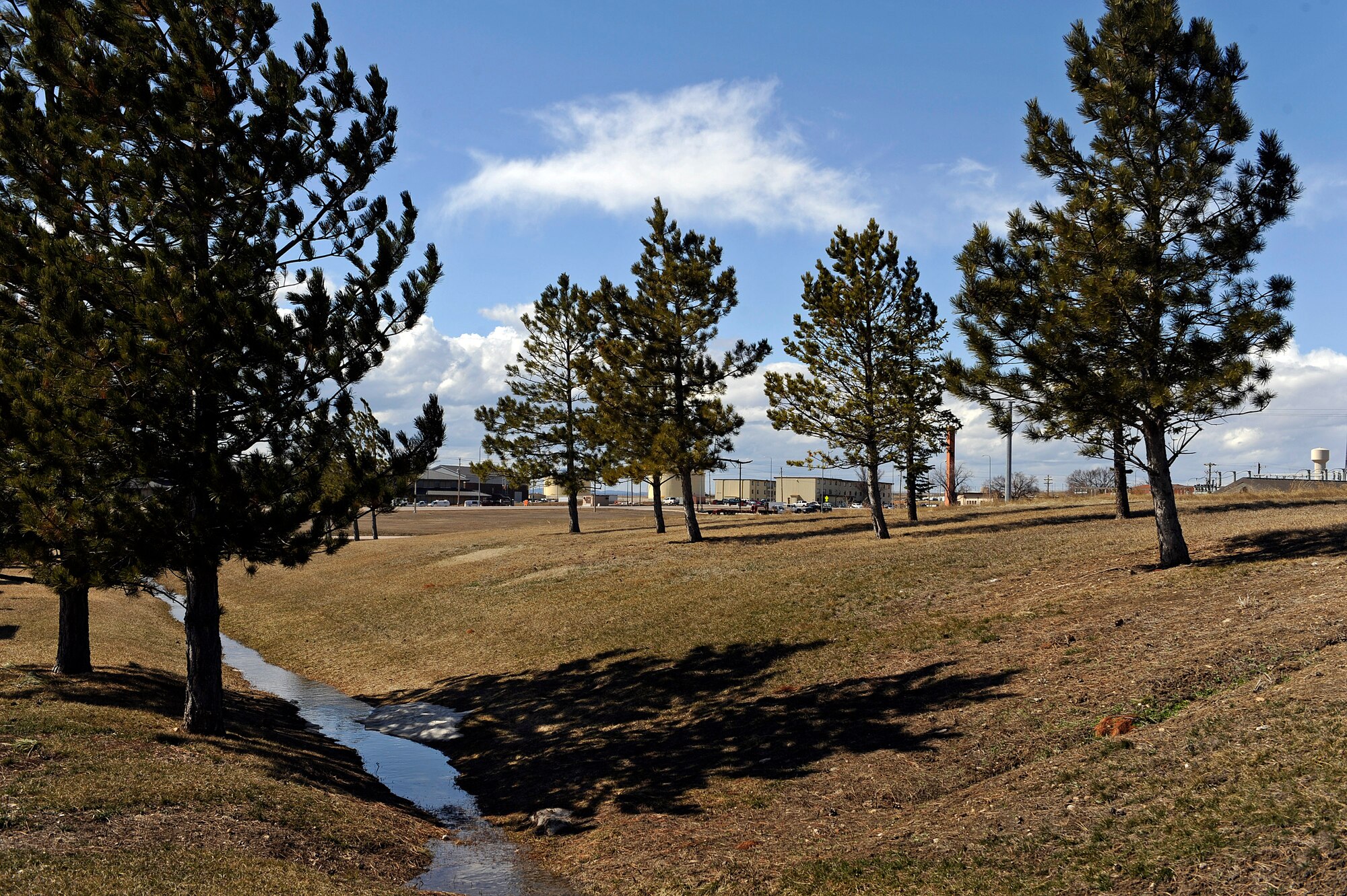 ELLSWORTH AIR FORCE BASE, S.D. – Trees, streams and grass all come alive with the spirit of spring, March 22.  March 20 is the first day official day of spring. (U.S. Air Force photo/Senior Airman Marc I. Lane)