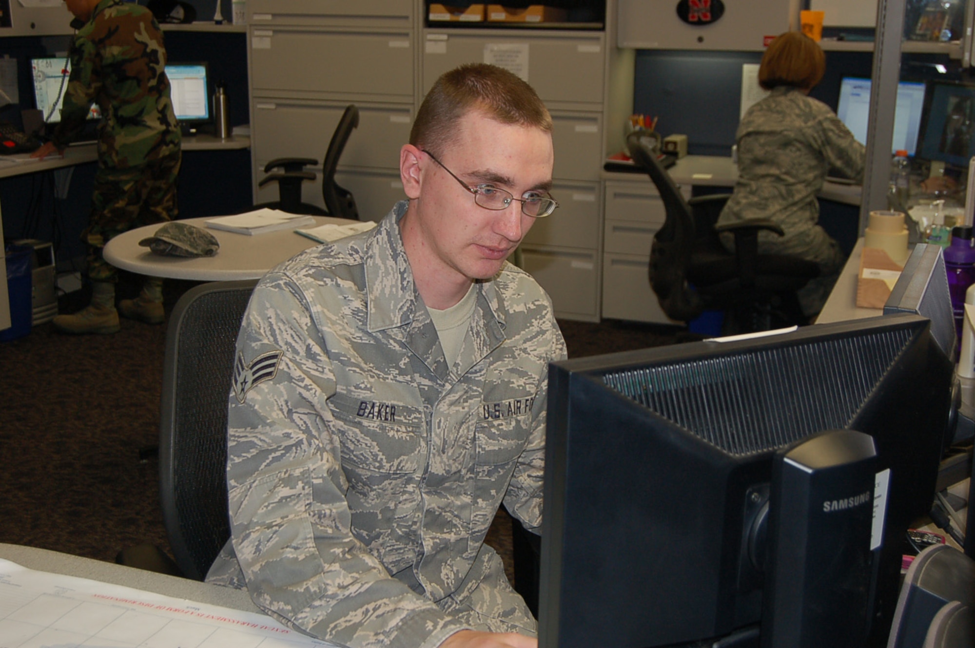 BUCKLEY AIR FORCE BASE, Colo. -- Senior Airman Kenneth Baker, 566th IS, is Team Buckley's Warrior of the Week for March 22. (U.S. Air Force photo)