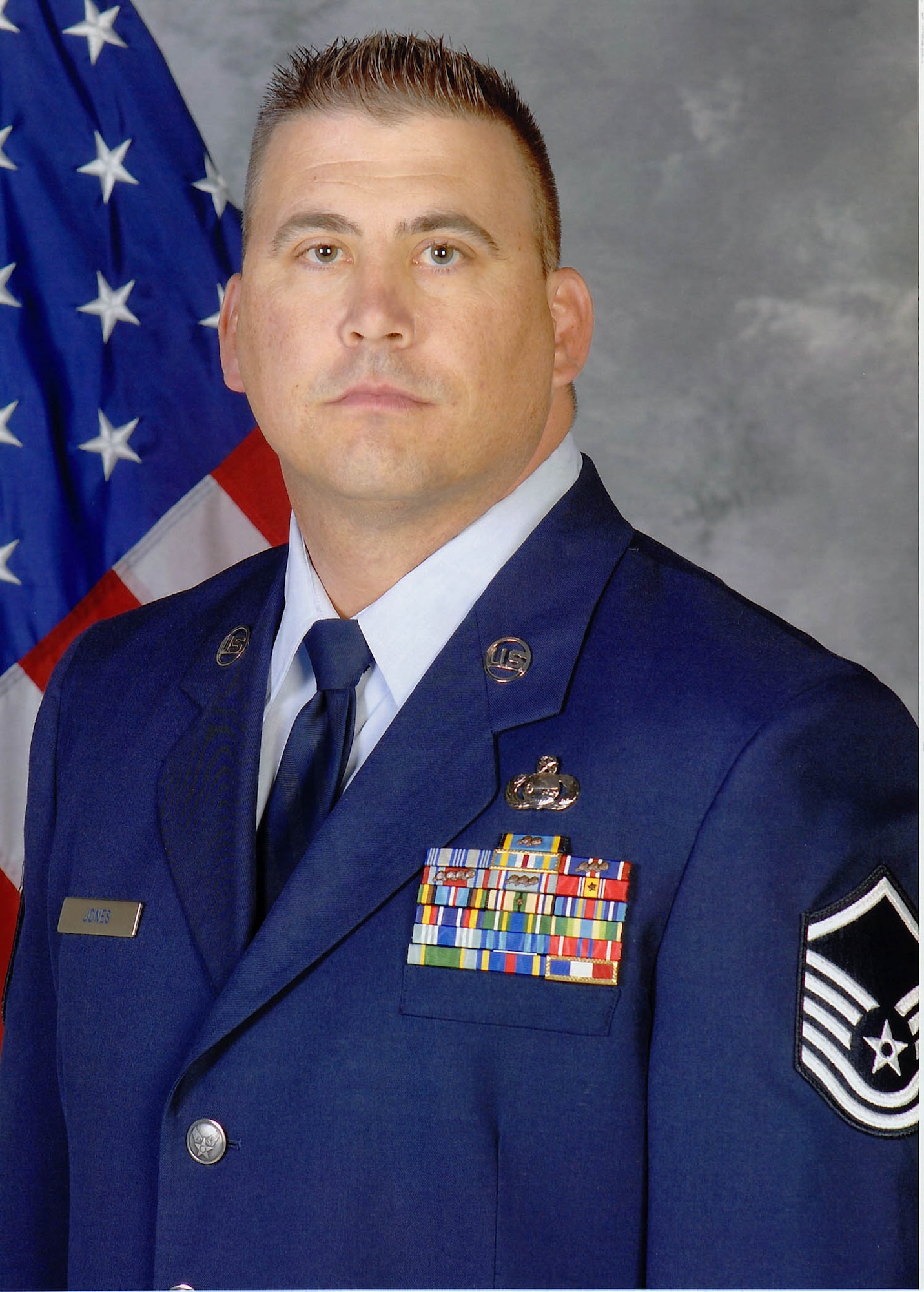 Master Sgt. Jones, 926th Group, was recognized as part of the sensor operator team of 2010 (courtesy photo)