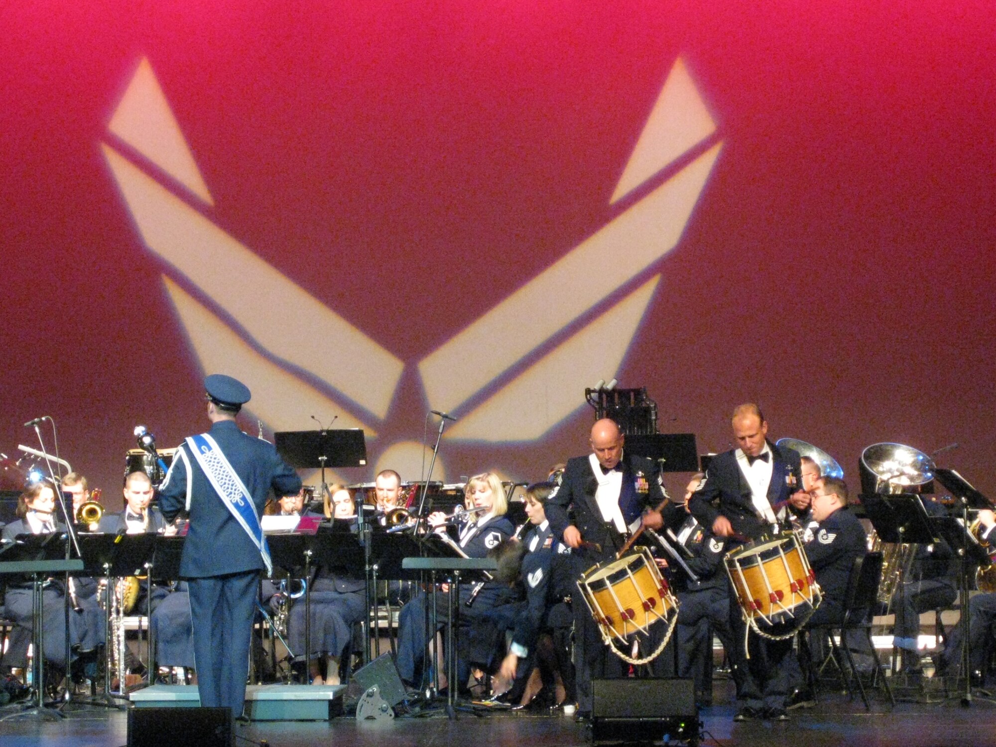 The USAF Academy Band in Houston, TX