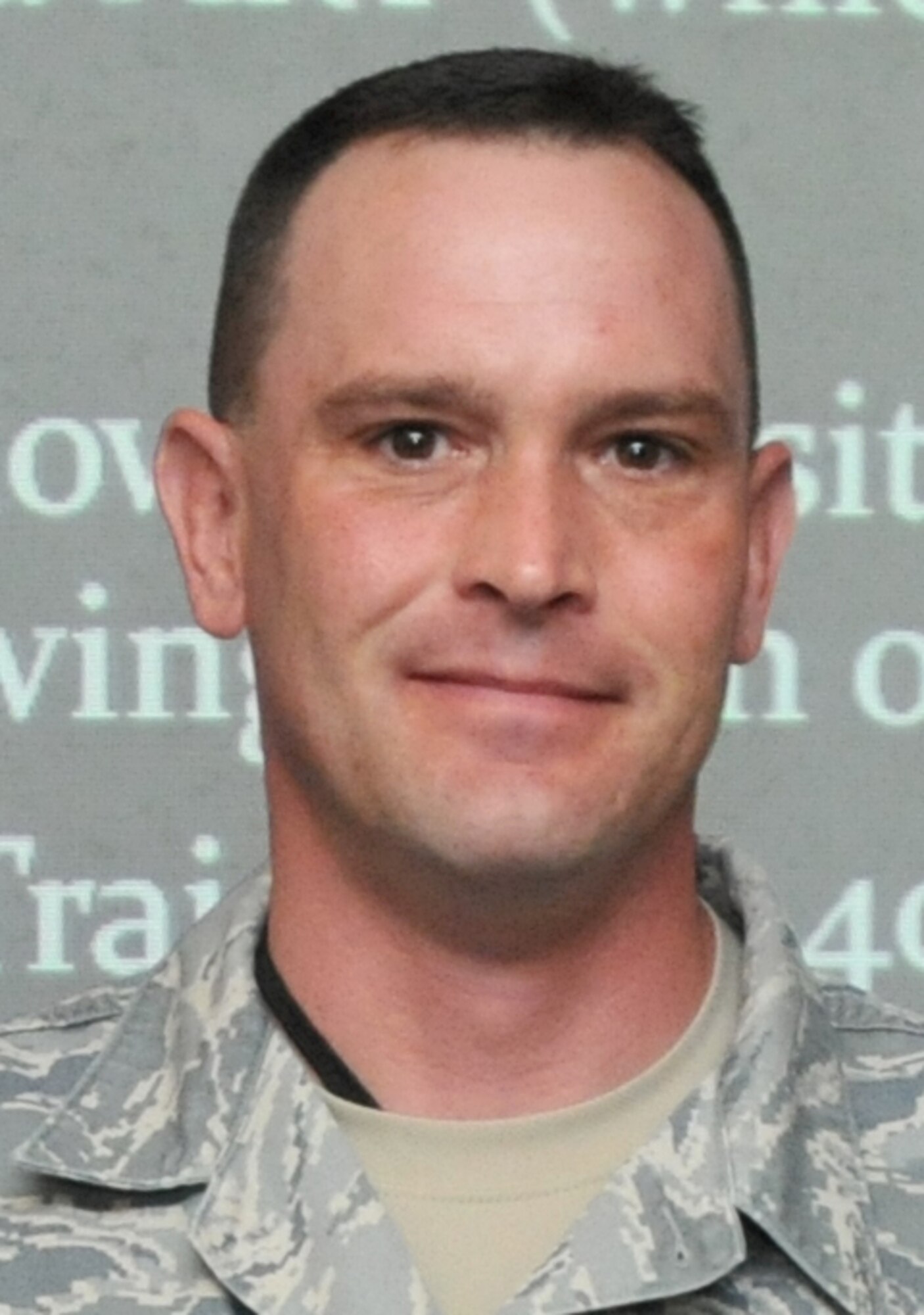 Master Sgt. Justin “Jay” Mayfield, 81st Training Wing command post superintendent, has been promoted to his current rank March 17 through the Stripes for Exceptional Performers program.  (U.S. Air Force photo by Adam Bond)