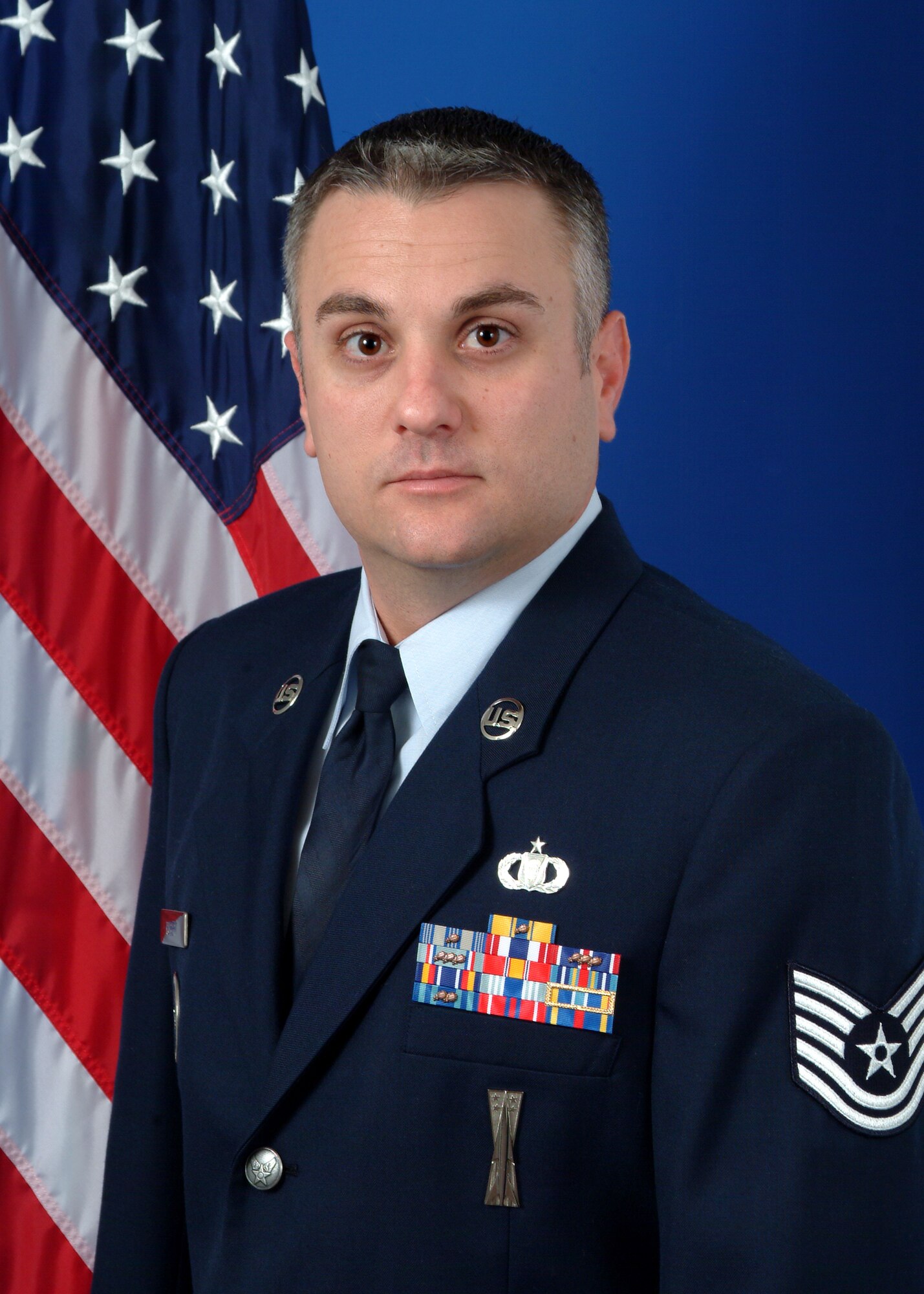 Technical Sergeant Michael Hubert, 334th Training Squadron, was recognized as aviation resource manager of the year.  (Courtesy photo)