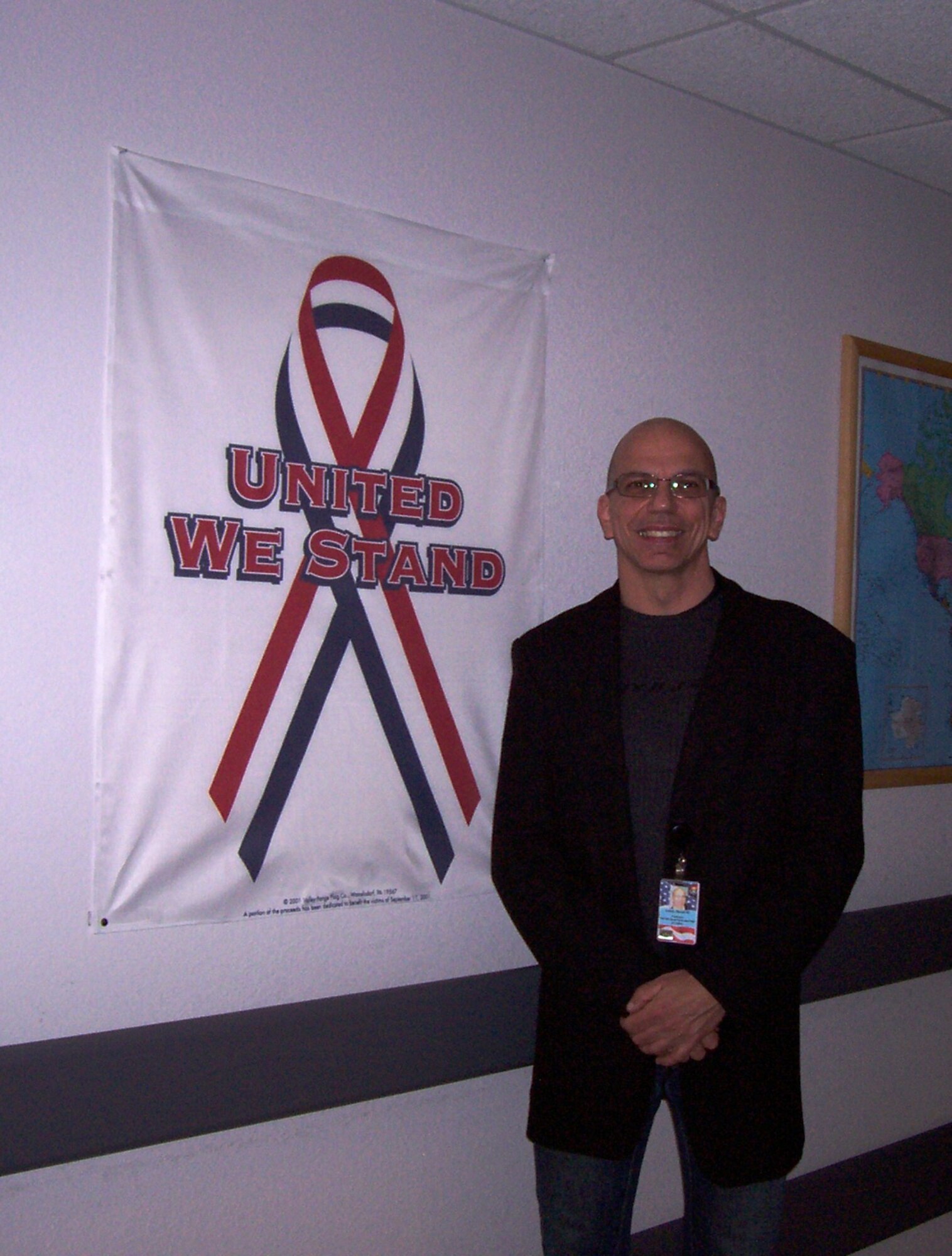SCOTT AIR FORCE BASE, Ill. -- David Lewis is one of 96 Recovery Care Coordinators in the Department of Defense who help seriously ill or wounded servicemembers and their families navigate through medical care, benefits, and government and non-profit resources. (U.S. Air Force photo/Christi Spargur) 