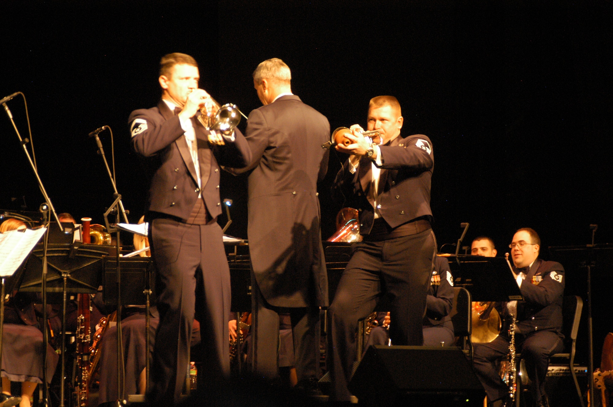 SMSgt Steve Kindermann and MSgt Tim Allums perform Carnival of Venice