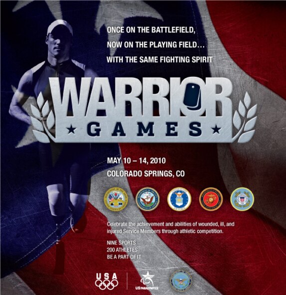 The inaugural Warrior Games will be in Colorado Springs, Colo., May 10 to 14. 