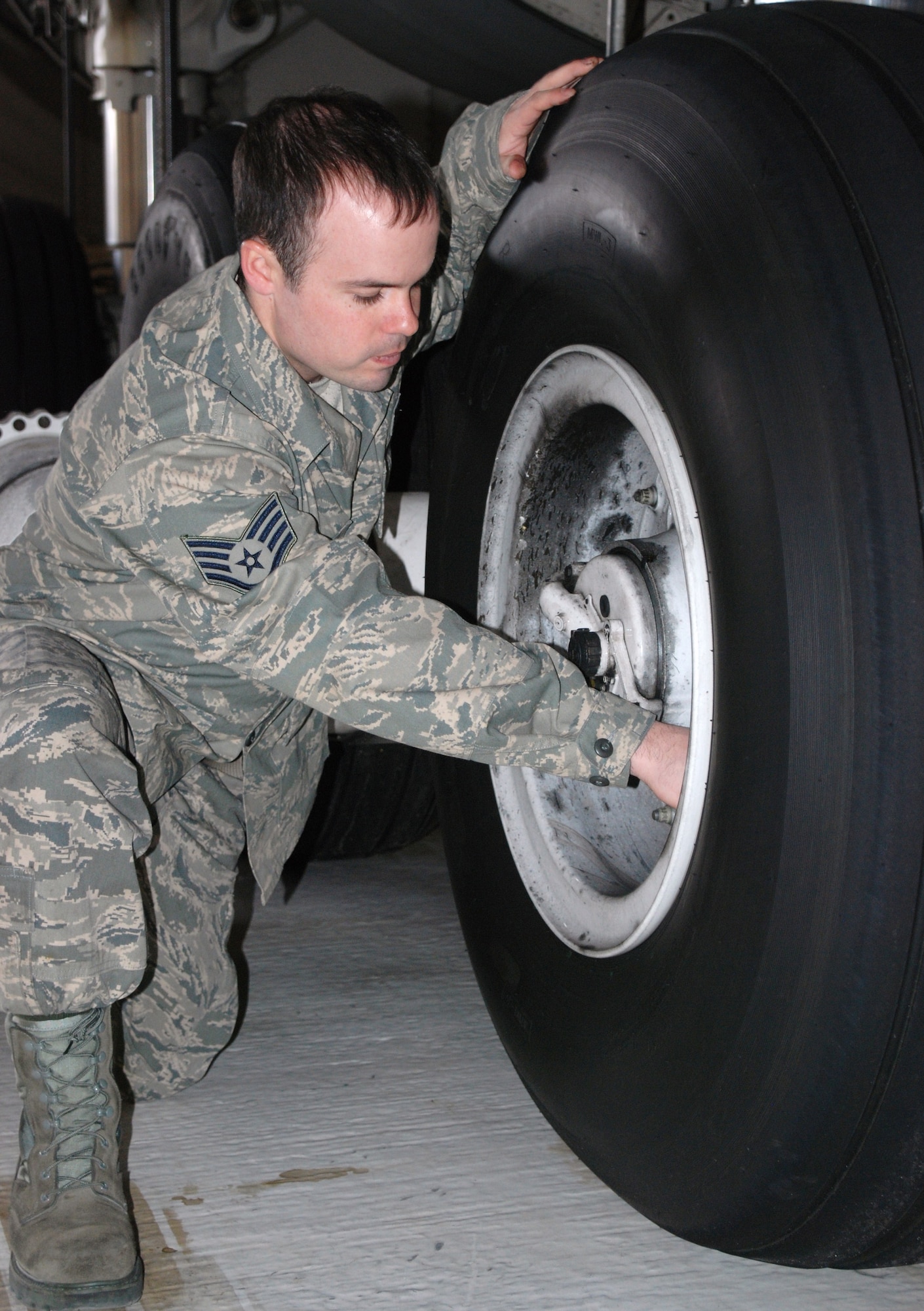 Air Reserve Technician Staff Sgt. James Kelly, 25, works as a crew chief at Westover Air Reserve Base. Staff Sgt. Kelly served in the active duty Air Force for five years before joining the Air Force Reserve and later federal civilian employment as an ART. (Air Force Photo/Andre Bowser)