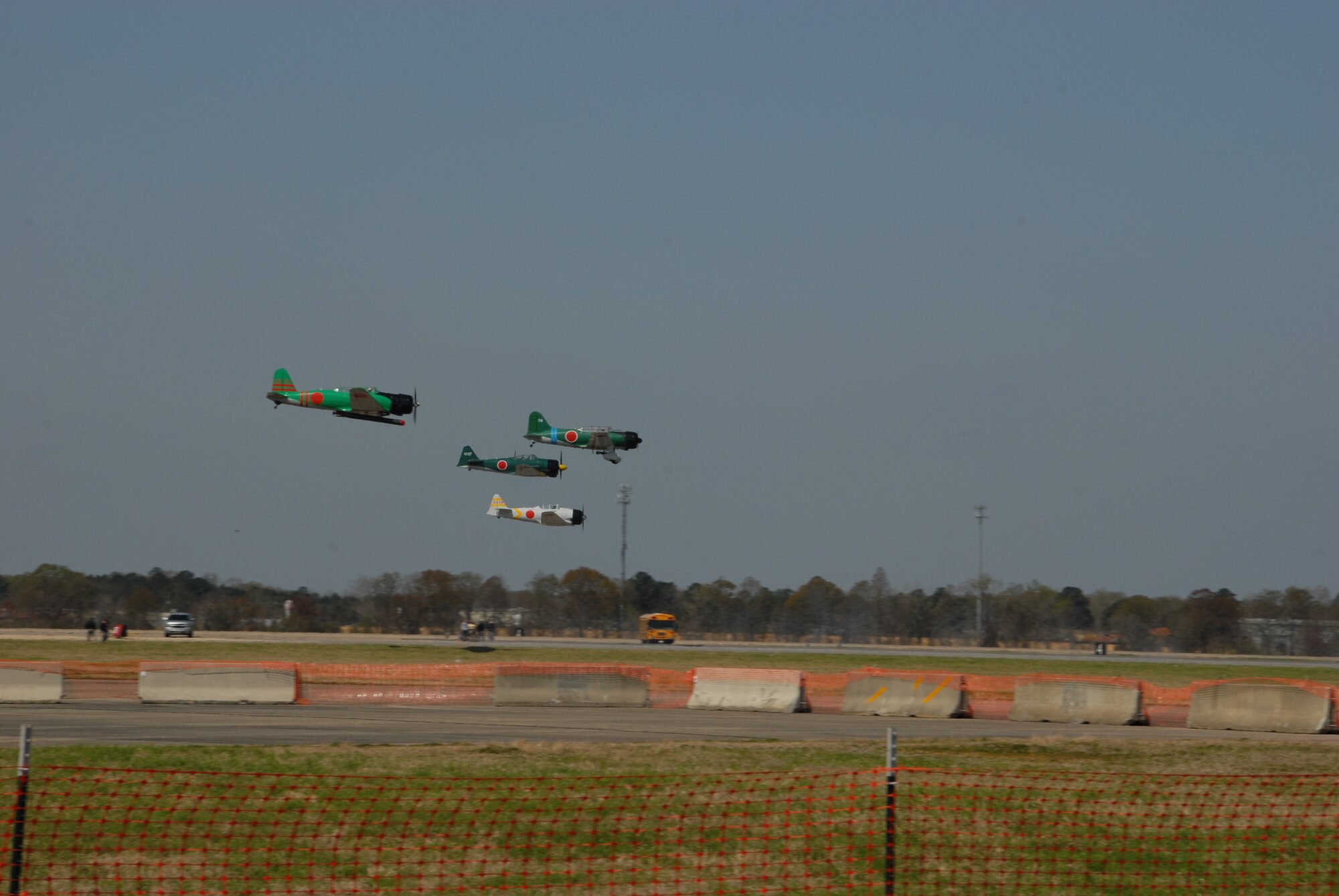 "Tora Attacks" performs at the Thunder Over Alabama air show March 27, 2010. The Maxwell Air Force Base air show is celebrating 100 years of flight over Alabama. (U.S. Air Force photo/Bennett Rock)