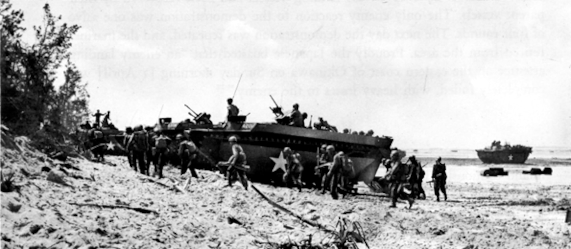 Okinawa landing