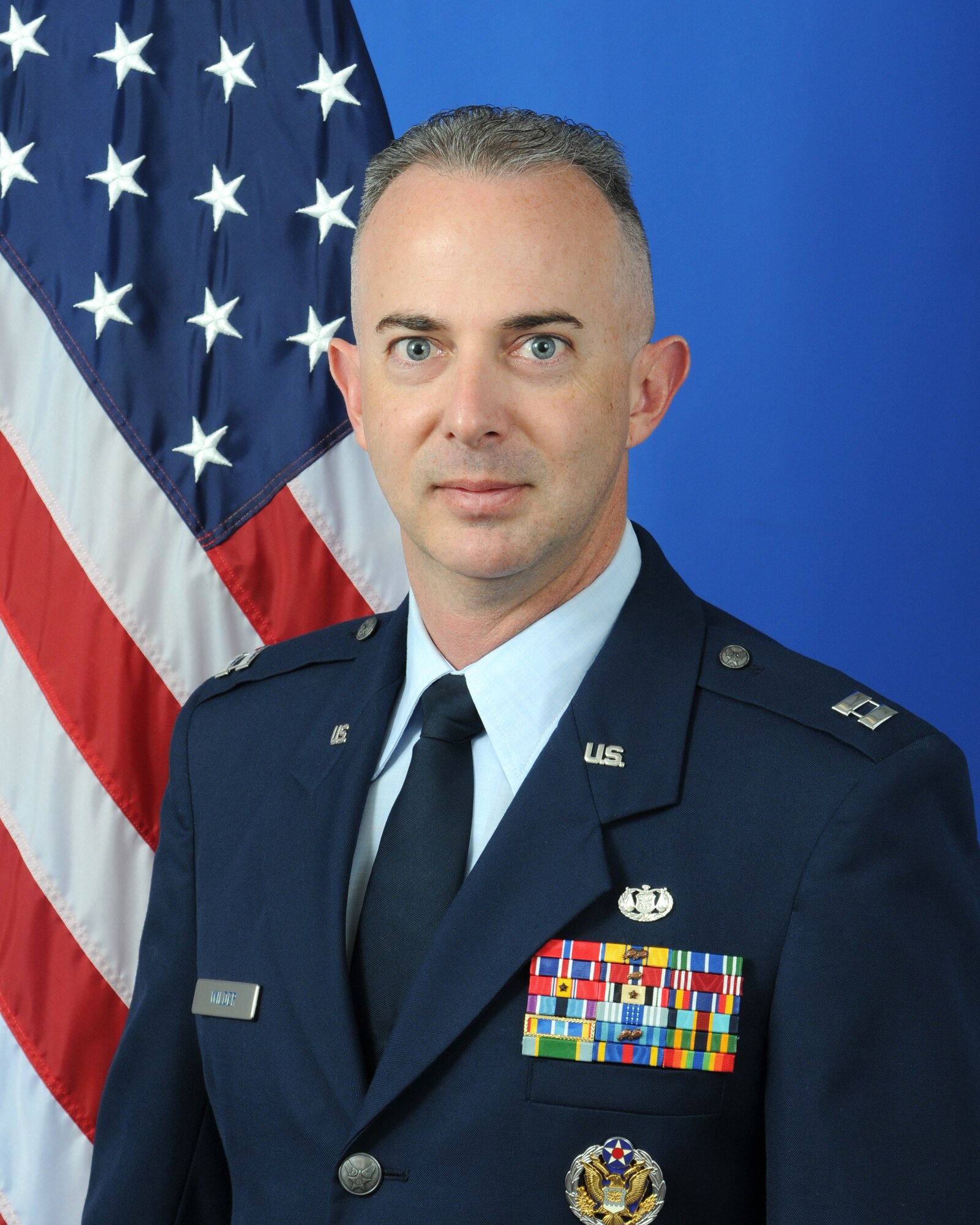 Capt. Robert Wilder, 2nd Air Force military justice chief, was named outstanding young judge advocate. (Courtesy photo)