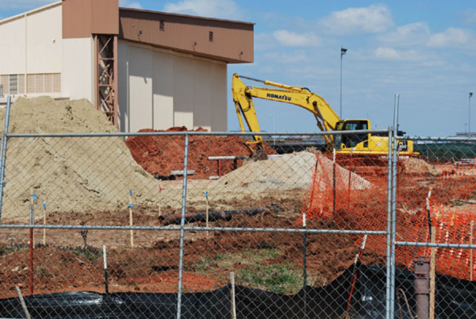 Construction of a new 26,000 square foot facility is underway next to the fuel cell
hangar. Completion date of the $10 million KC-135 maintenance hangar is scheduled
for December 2010.