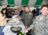 More than 90 area high school students learned about Air Force careers during Westover's Third Annual symposium. (US Air Force photo/Tech. Sgt. Andrew Biscoe)