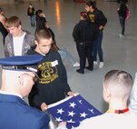 More than 90 area high school students learned about Air Force careers during Westover's Third Annual symposium. (US Air Force photo/Tech. Sgt. Andrew Biscoe)