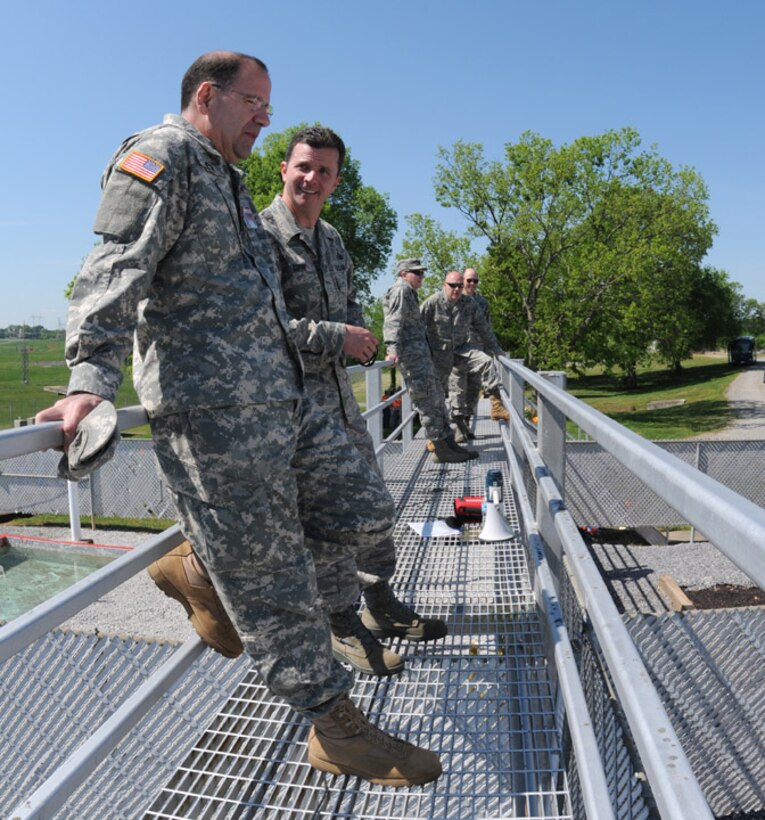 McGHEE TYSON AIR NATIONAL GUARD BASE, Tenn. -- Military and civic leaders from eleven northeastern states participate in the National Guard Bureau sponsored Business and Industry Days event at The I.G. Brown Air National Guard Training and Education Center here, April 29, 2010. The three-day event is designed to give business and industry leaders a better understanding of the responsibilities of citizen Airmen. (U.S. Air Force photo by Master Sgt. Kurt Skoglund/Released)