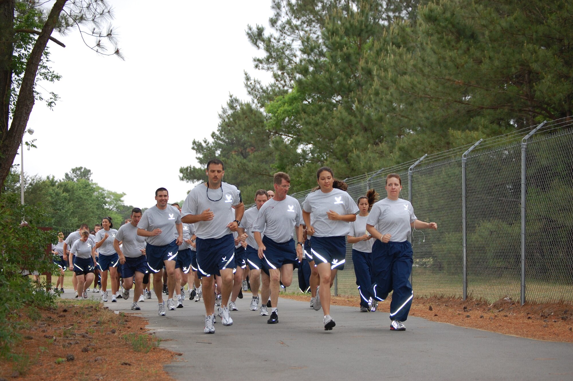 The 916th Air Refueling Wing's semi-annual Warrior Run. (USAF photo by TSgt. Ian Gardner, 916 OSS)