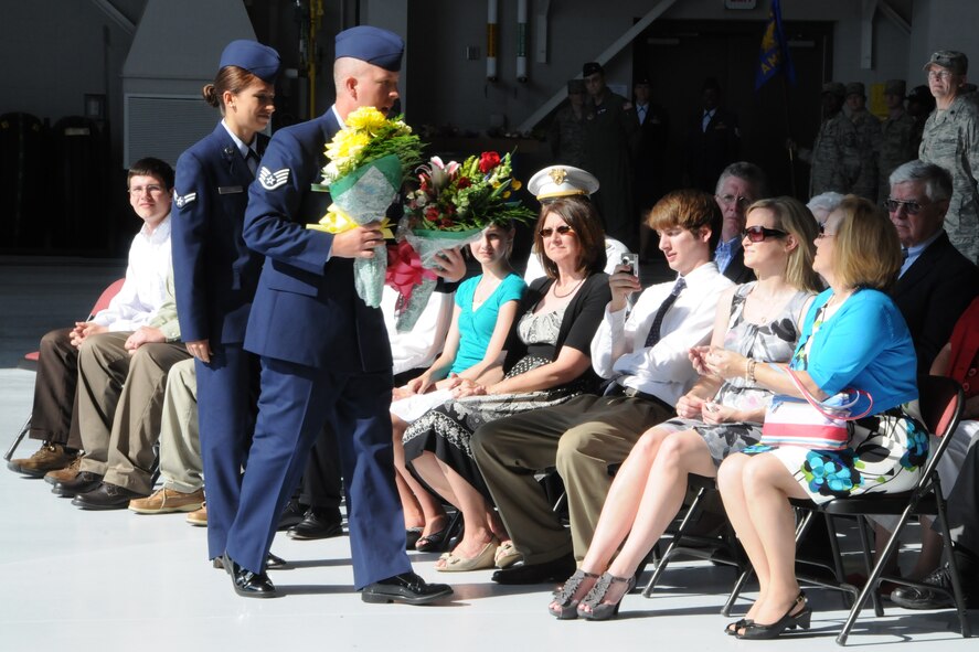 916th Air Refueling Wing Change of Command ceremony on May 1, 2010. (USAF photo by TSgt. Scotty Sweatt, 916ARW/PA)