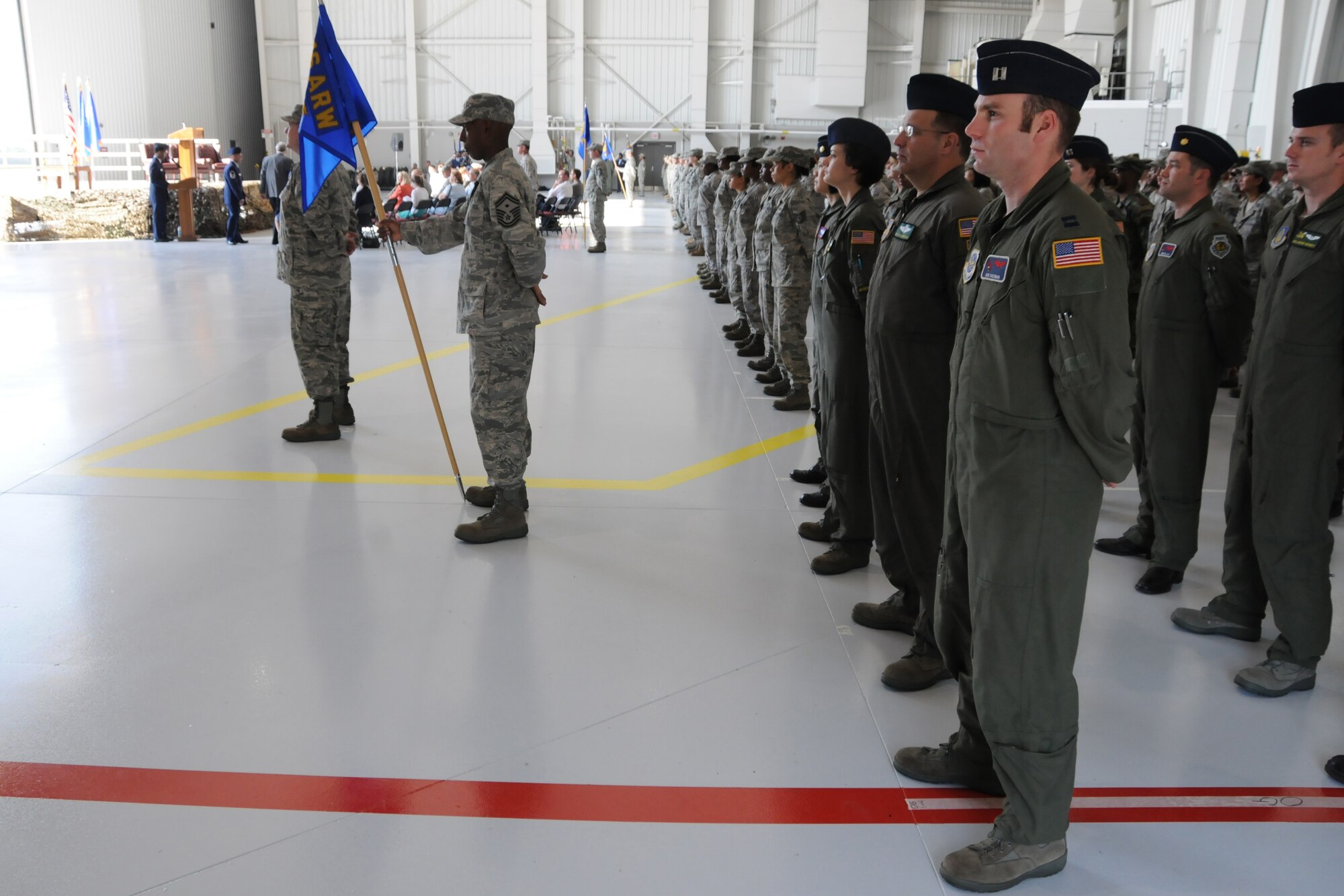 916th Air Refueling Wing Change of Command ceremony on May 1, 2010. (USAF photo by TSgt. Scotty Sweatt, 916ARW/PA)