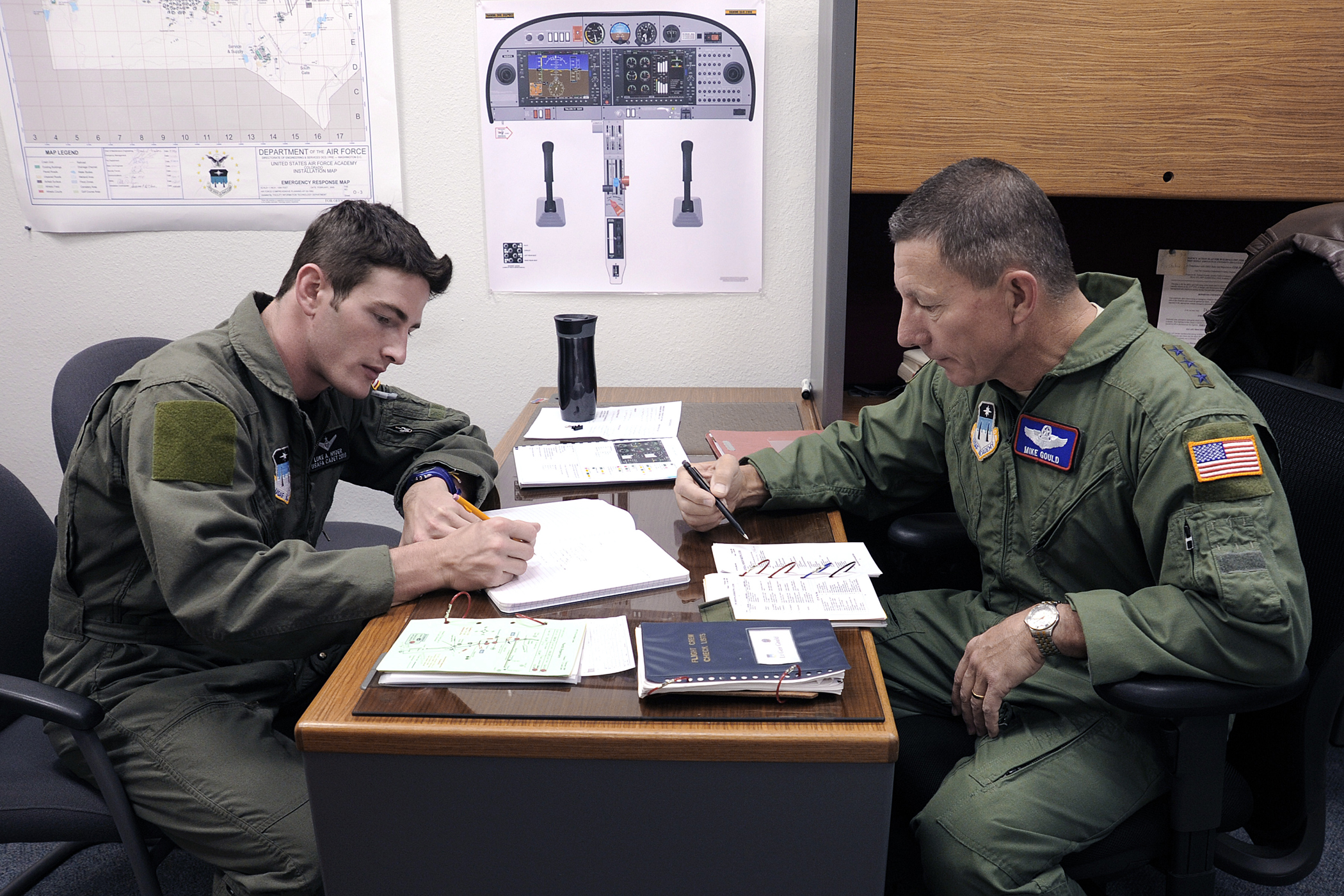 T52A training flight