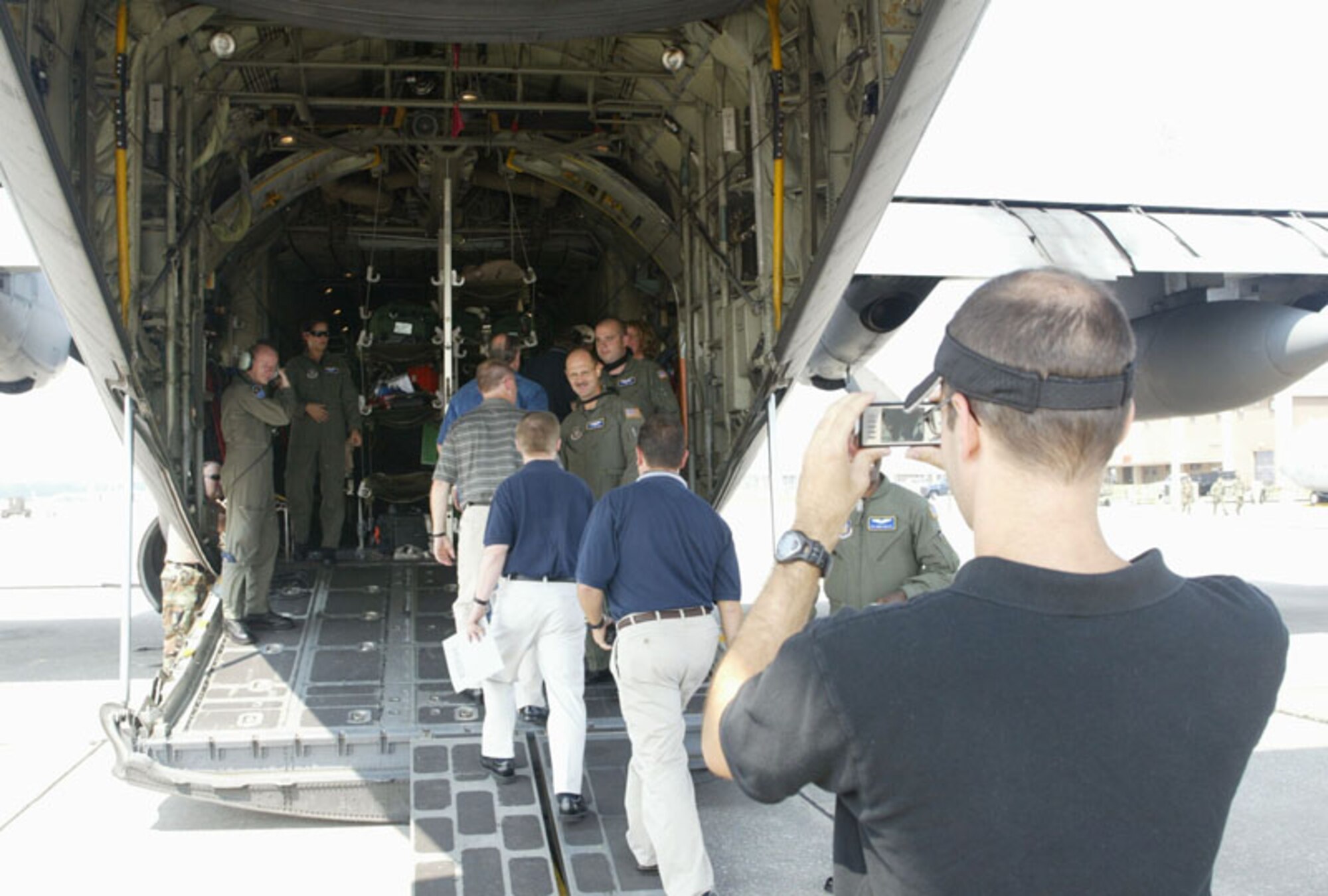 The 94th Airlift Wing will host Employers’ Day July 10. Employers of reservists will be given the opportunity to visit the base and gain a better understanding and appreciation of the Air Force Reserve. Activities will include a C-130 flight with aero medical personnel. Reservists are encouraged to nominate their employers to participate in this important program. (U.S. Air Force photo/Don Peek)
