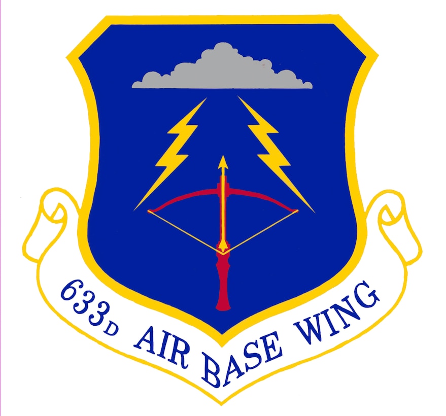 633d Air Base Wing shield.