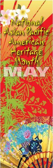 May is Asian-Pacific American Heritage Month. The month originally started as a heritage week and was officially dedicated as an annual observance by President Jimmy Carter on Oct. 5, 1978. Then in 1992, President George H.W. Bush extended the week-long celebration into a month-long event. (Courtesy graphic)