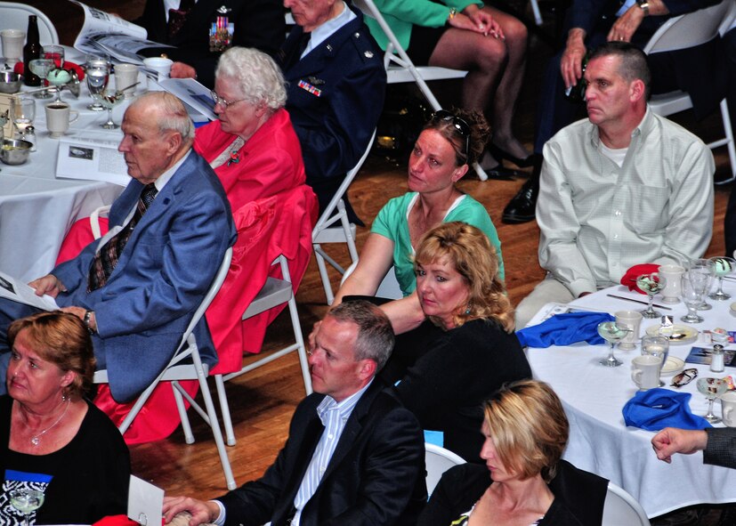 The 50th Anniversary of the Western New York Armed Forces Week luncheon, May 6, 2010, Connecticut Street Armory, Buffalo NY. The luncheon was part of the week of recognition, saluting veterans past and present. (U.S. Air Force photo by Staff Sgt. Joseph McKee)