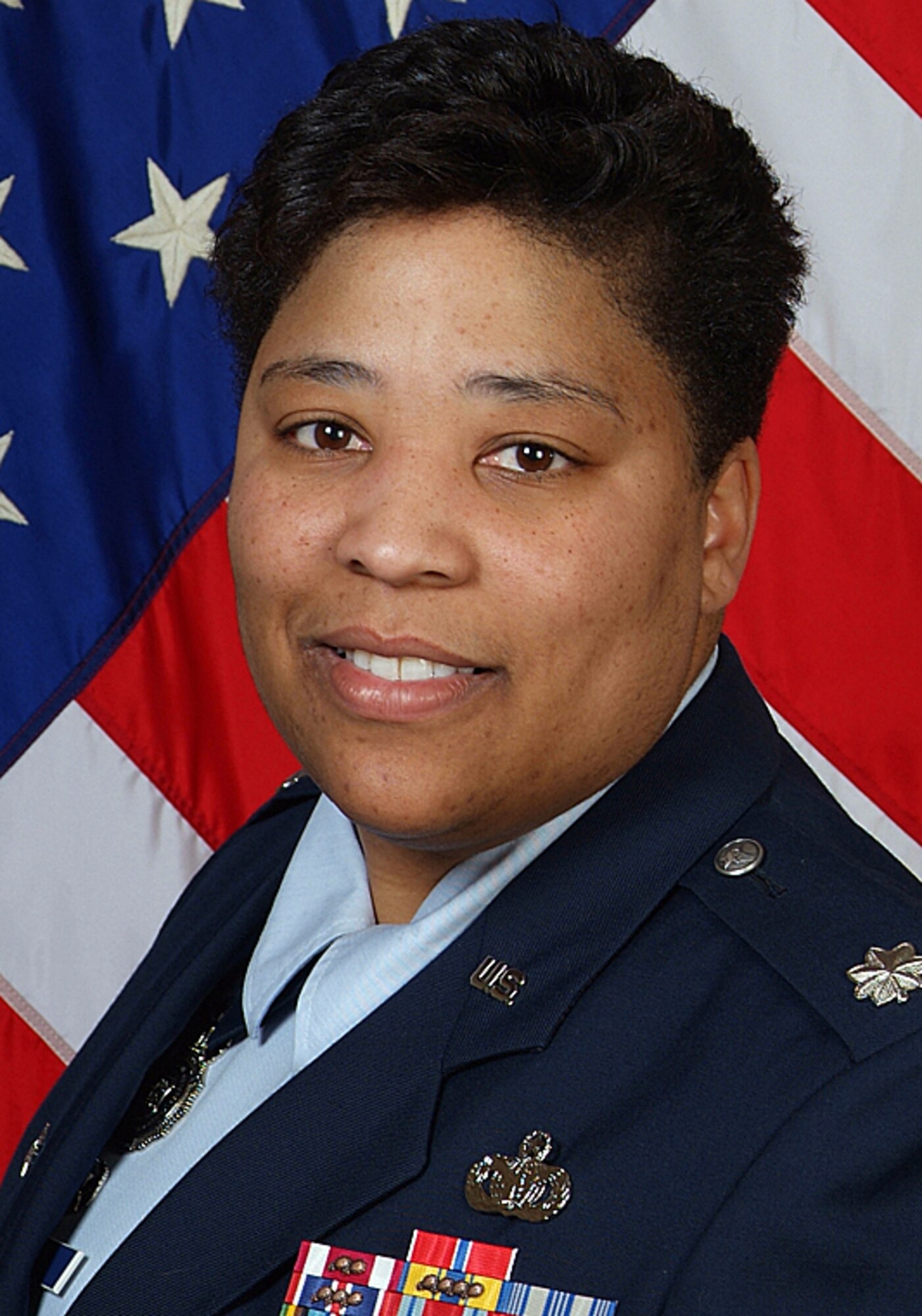 Lt. Col. L. Michelle Stringer, 71st Security Forces Squadron commander
