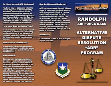 ADR Program Trifold
