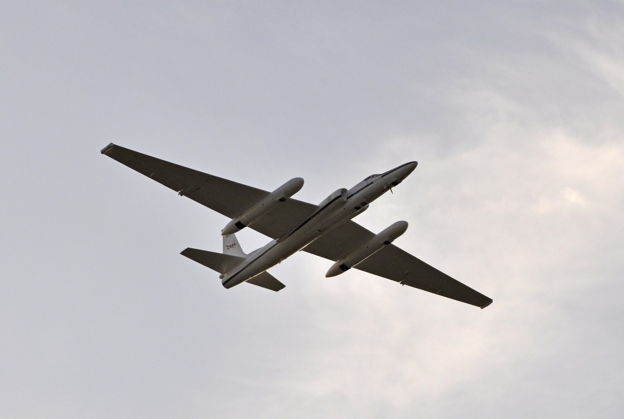 NASA sent its ER-2 research aircraft from California to Texas on May 6 for a series of flights to map the oil spill and coastal areas with an advanced instrument onboard. (NASA photo)