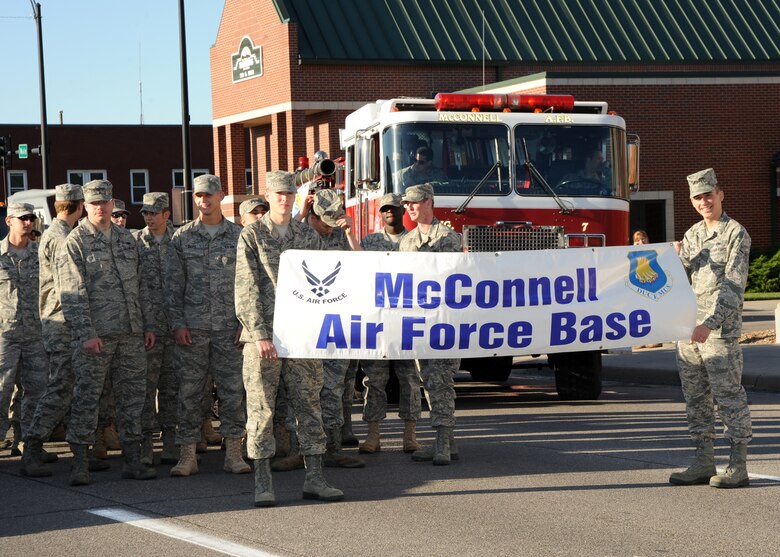Team McConnell builds permanent float > McConnell Air Force Base > News