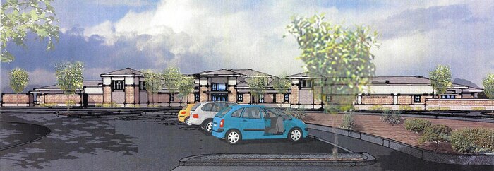 NELLIS AIR FORCE BASE, Nev.-Pictured above, is an architectural rendering of the future Nellis Air Force Base Child Development Center 1. The project is scheduled to be completed by spring of 2011. (Courtesy graphic)