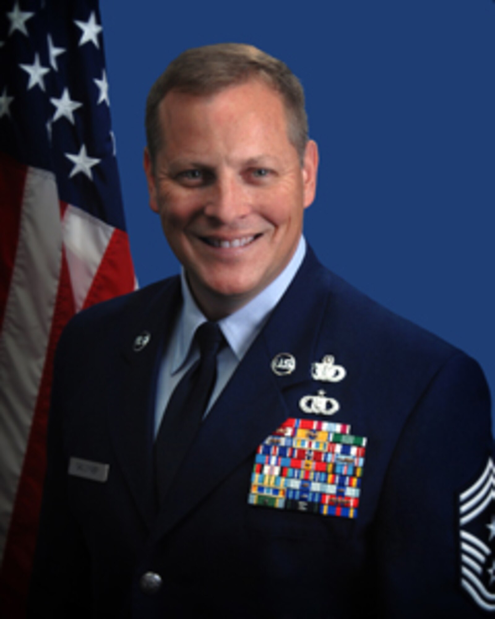 Chief Master Sgt. Kenneth W. Sallinger, 82nd Training Wing Command Chief