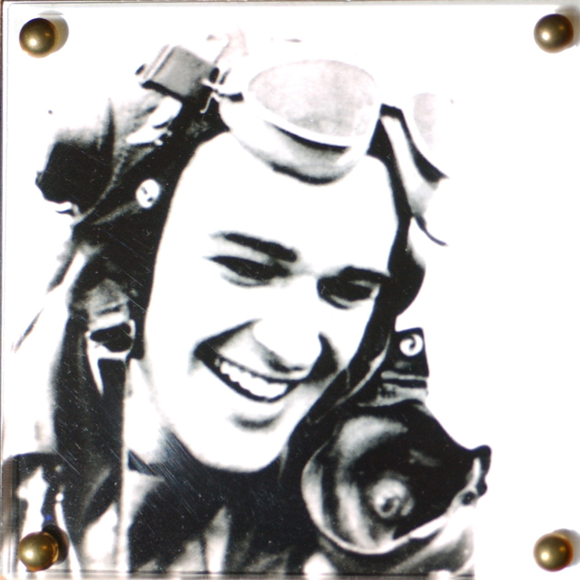 Col. Walker "Bud" Mahurin's (ret.) photo rests on a memorial board to the 39 aces from the 56th Fighter Group. He is third all-time among the group's aces. (Courtesy Photo)