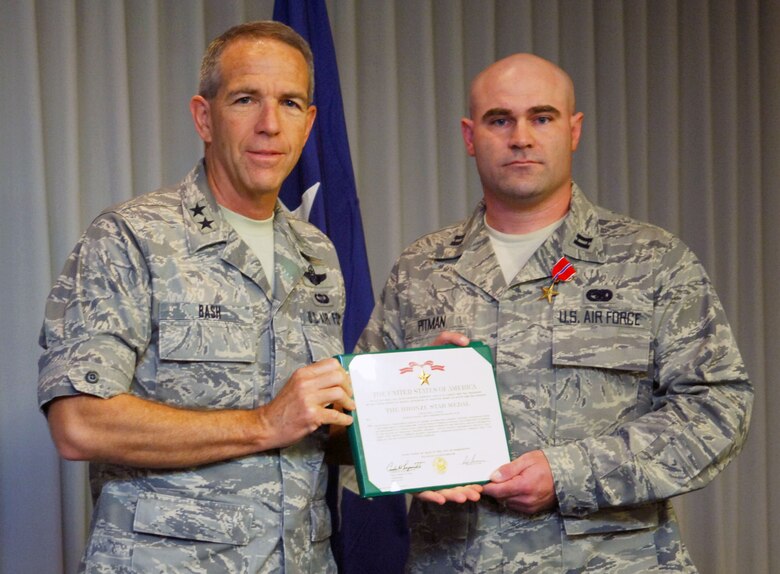 AMC CRAF logistics manager earns Combat Action Badge in Afghanistan