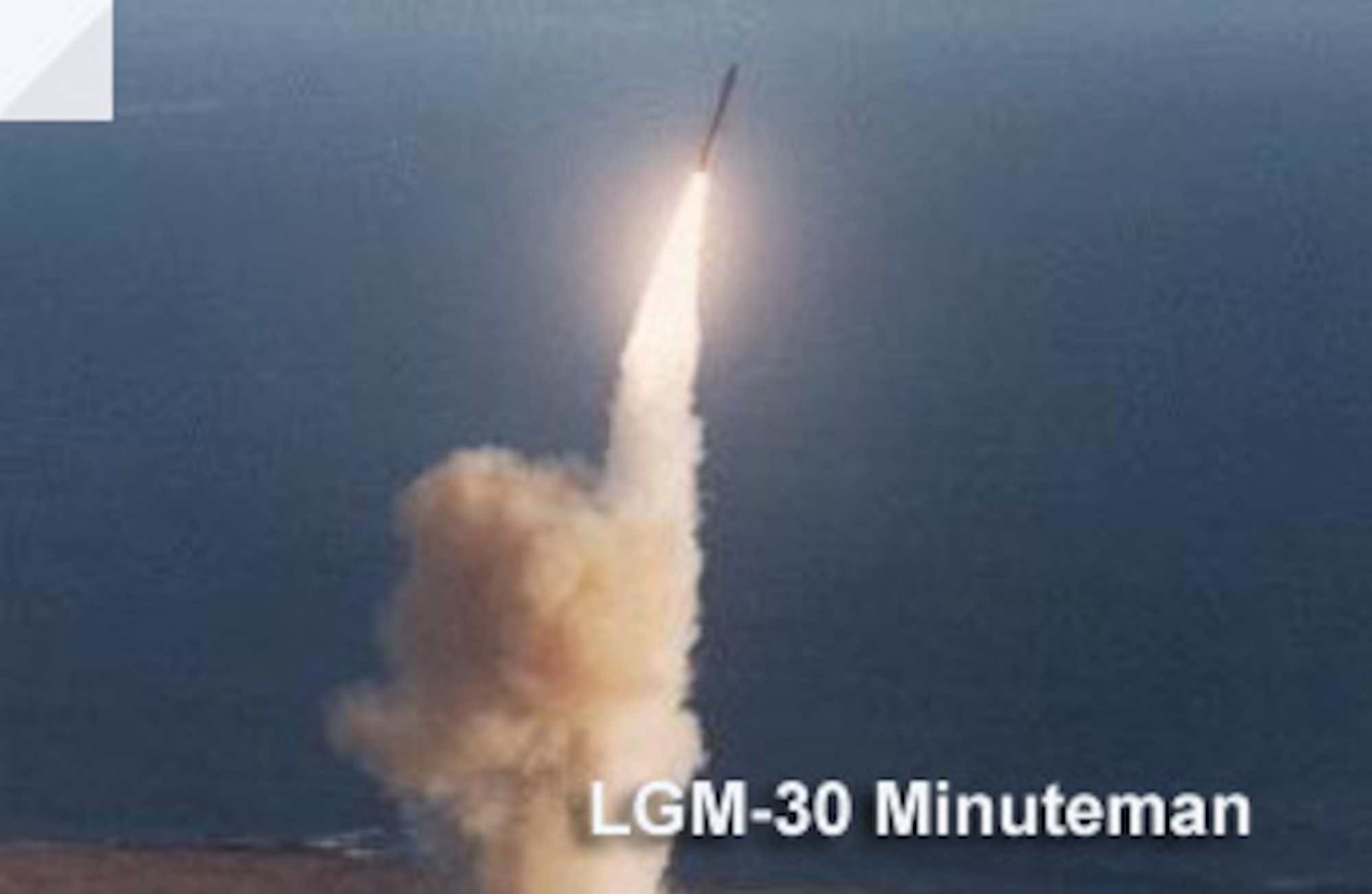 The LGM-30G Minuteman intercontinental ballistic missile, or ICBM, is an element of the nation's strategic deterrent forces under the control of the Air Force Global Strike Command. 