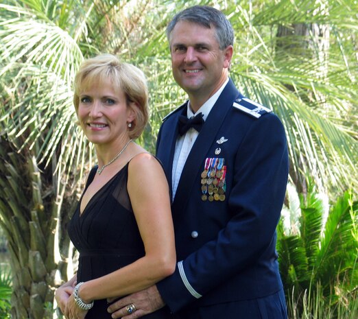 Col. Mike Speer and his wife, Barb