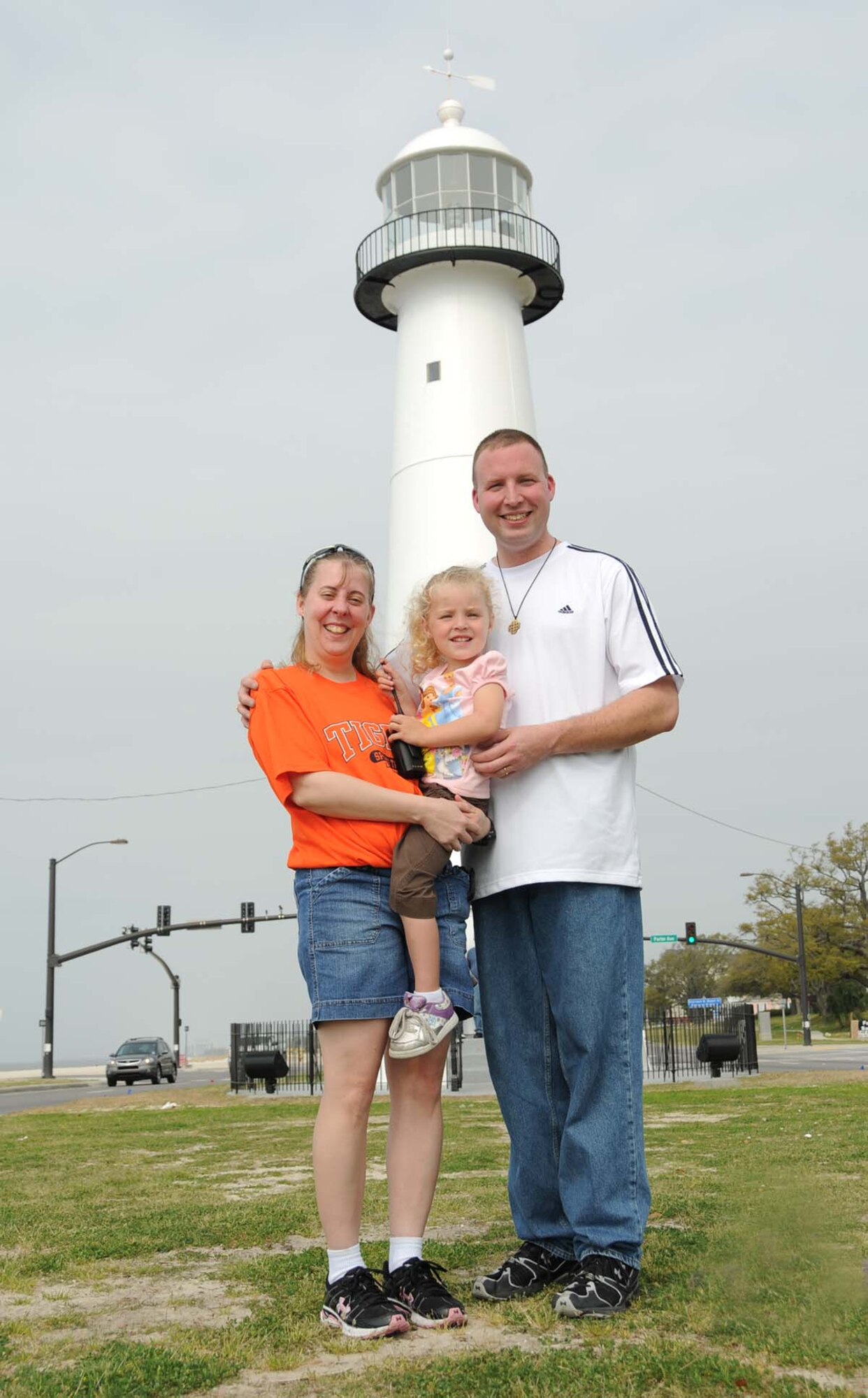 The Biloxi Lighthouse is a special place for the Margavich family.  (U.S. Air Force photo by Kemberly Groue)