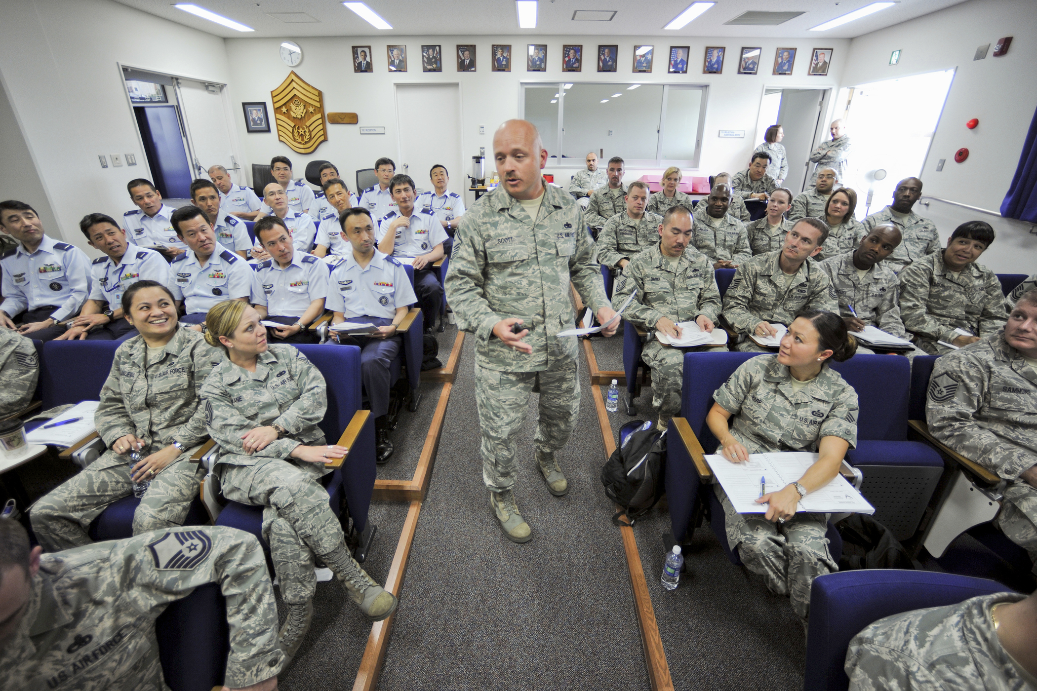 first sergeant academy air force