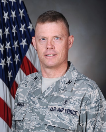 Colonel Donald Hickman, 75th Medical Group Commander.