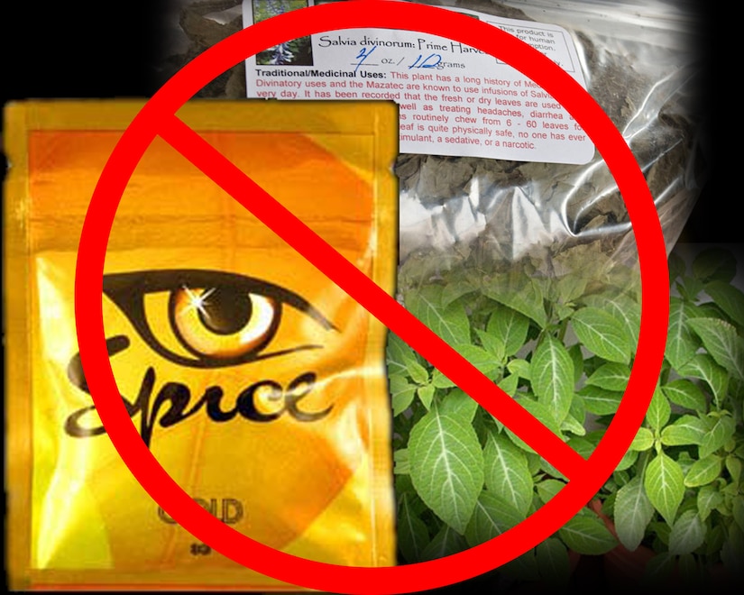 Spice and Salvia are banned for all Airmen in Air Combat Command.