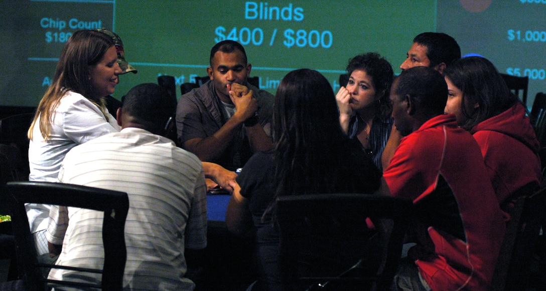 What began as 30 players at four tables became only a few players and spectators at one as the Texas Hold ‘em No Limits Championship Tournament came to a close at the recreation center, May 21.