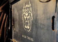 A stenciled nickname adorns one of the panels inside MC-130E Combat Talon #567 at Gowen Field, Idaho.  The famed “Wild Thing” made its final flight May 7 from Idaho to Hurlburt Field, Fla., to be placed in the Air Force Special Operations Command airpark.  919th Special Operations Wing maintainers from Duke Field, Fla., were sent to Gowen Field to prepare four Talons to take off for one more mission – a flight into retirement and decommissioning.  The other three Talons flew to Davis-Monthan Air Force Base, Ariz.  (U.S. Air Force photo/Tech. Sgt. Samuel King Jr.)   