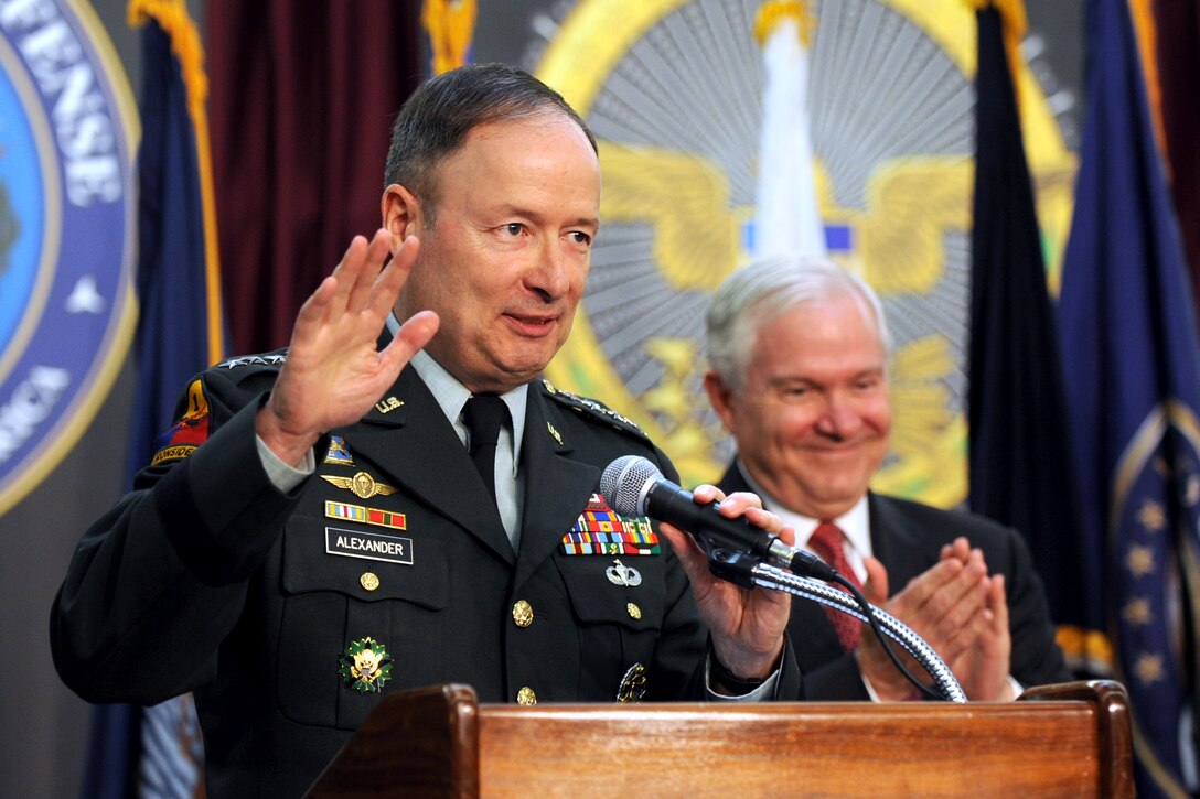 U.S. Army Gen. Keith Alexander, Commander Of U.S. Cyber Command ...