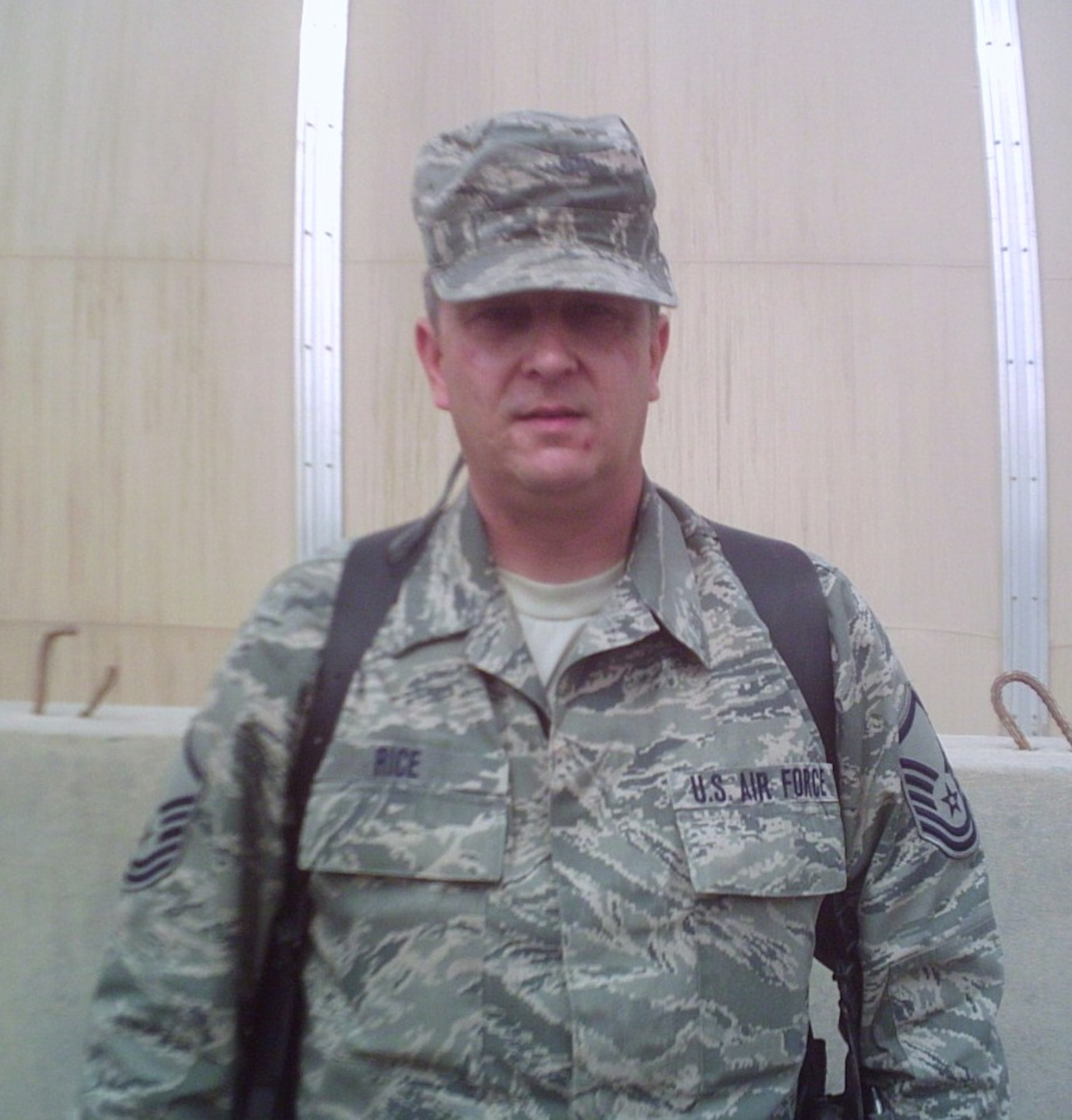 KANDAHAR AIR FIELD, Afghanistan -- Master Sgt. Richard Rice is currently deployed to Afghanistan from Air Combat Command's Acquisition Management & Integration team. He is expected to return in January 2011. (Courtesy photo)