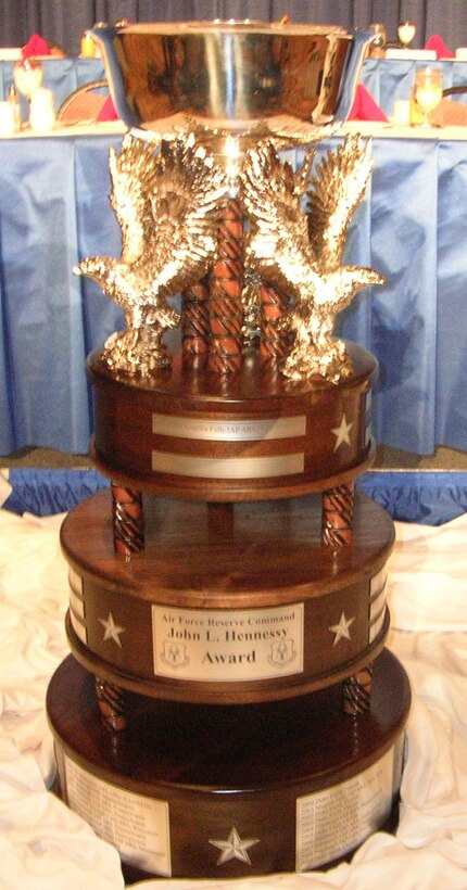The 914th Services Squadron takes first place for the Air Force Reserve Command in the annual John L. Hennessy Award Competition,