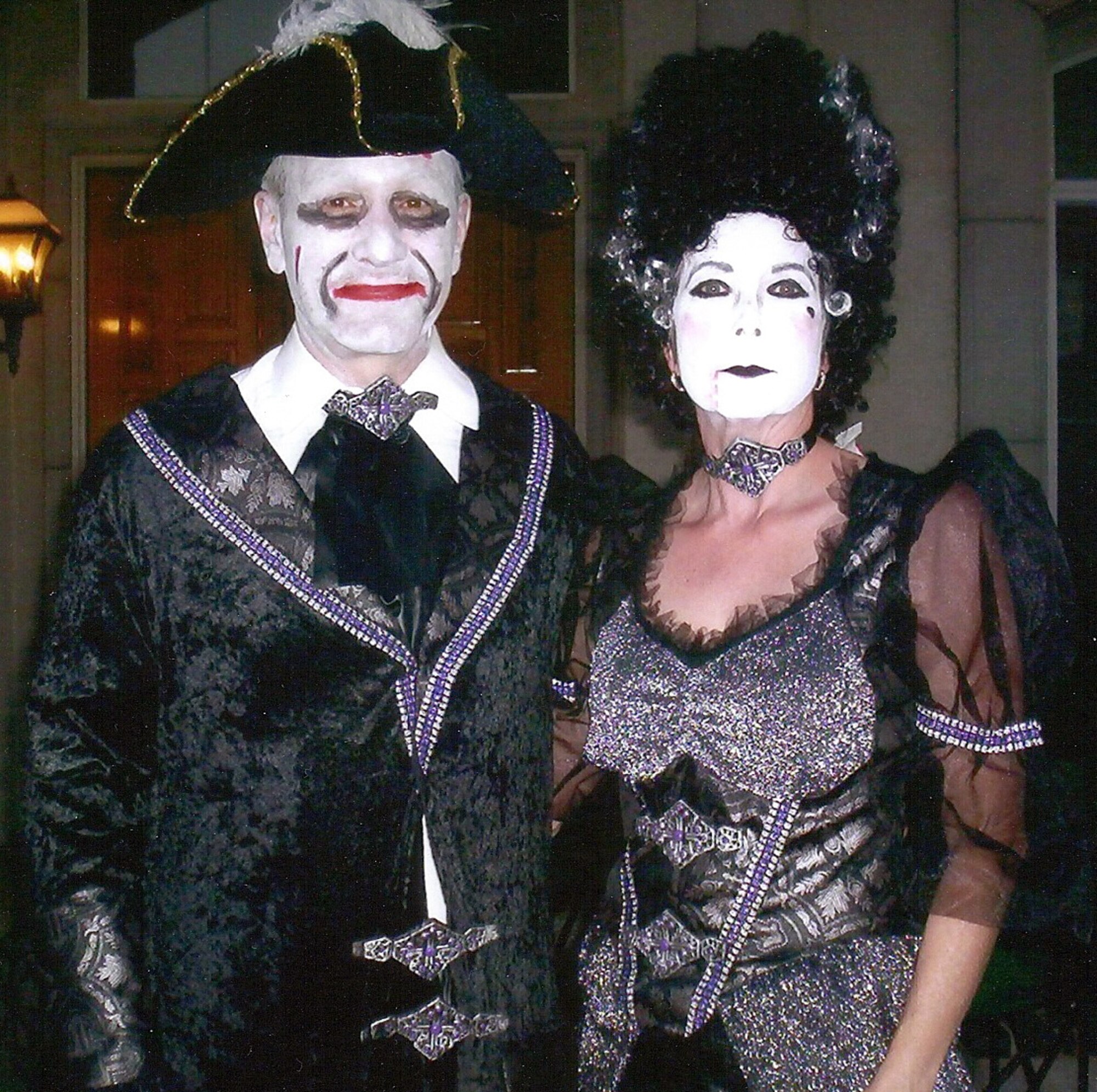 Maj. Gen. Eric Crabtree and his wife, Beth, get into the holiday 'spirit' during Halloween 2009.  General Crabtree is commander, Headquarters Fourth Air Force, March Air Reserve Base, Calif.  (Courtesy photo)